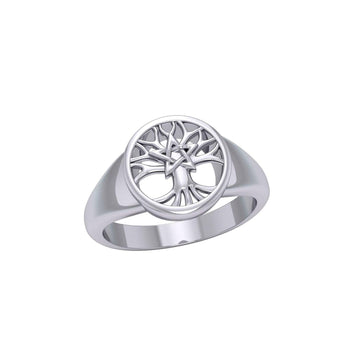 Celtic Tree of Life with Star Ring TRI1535 - Jewelry